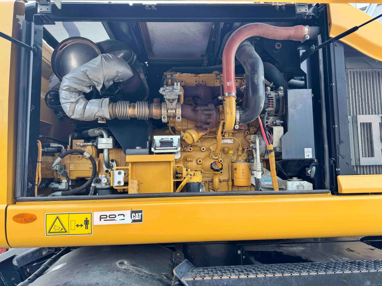 휠 굴삭기 CAT M314F : 사진 7