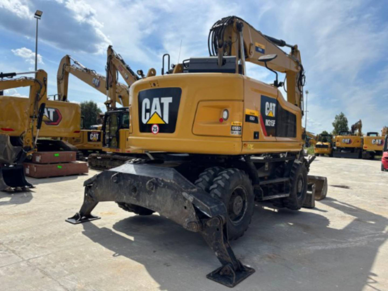 CAT M315F - 휠 굴삭기 : 사진 3 CAT M315F - 휠 굴삭기 : 사진 3