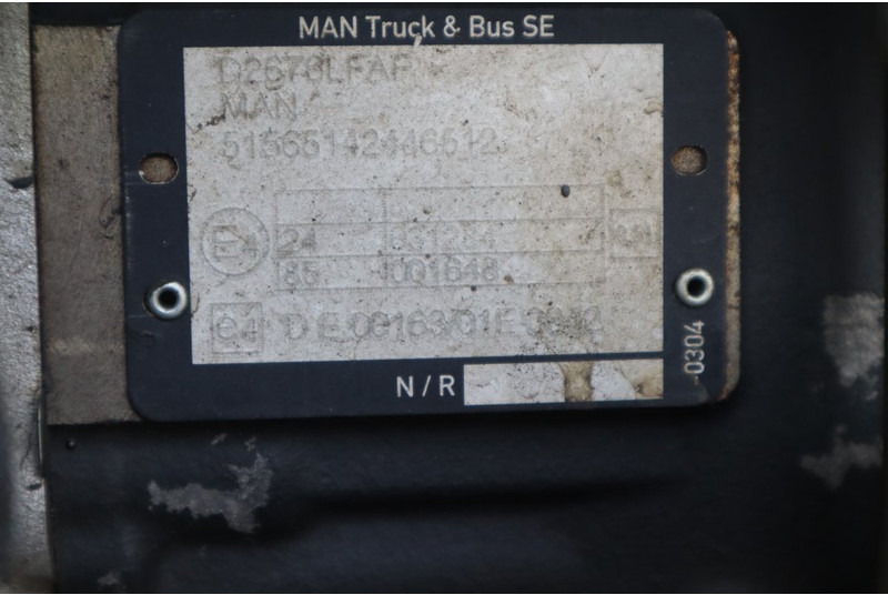 MAN D2676LFAF EURO6 510PS - 엔진 트럭 용 : 사진 5 MAN D2676LFAF EURO6 510PS - 엔진 트럭 용 : 사진 5