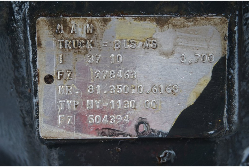 MAN HY-1130-00 37/10 - 뒷 차축 트럭 용 : 사진 5 MAN HY-1130-00 37/10 - 뒷 차축 트럭 용 : 사진 5
