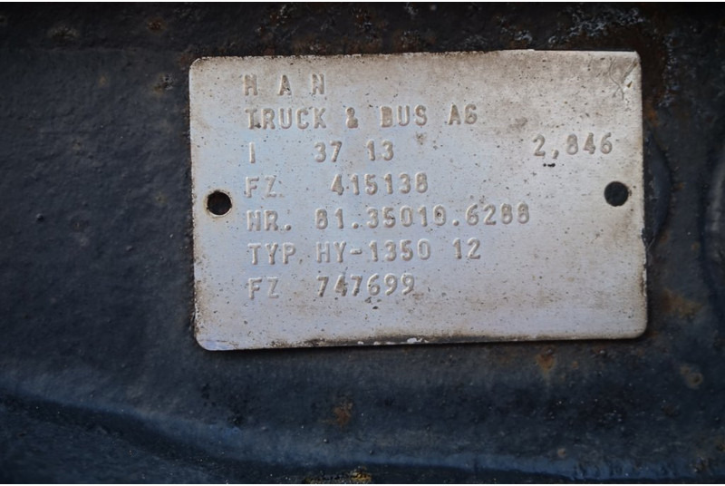 MAN HY-1350-12 37/13 - 뒷 차축 트럭 용 : 사진 4 MAN HY-1350-12 37/13 - 뒷 차축 트럭 용 : 사진 4