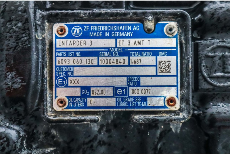 ZF 12TX2621DD+INT3 81.32004-6497 - 기어박스 트럭 용 : 사진 5 ZF 12TX2621DD+INT3 81.32004-6497 - 기어박스 트럭 용 : 사진 5