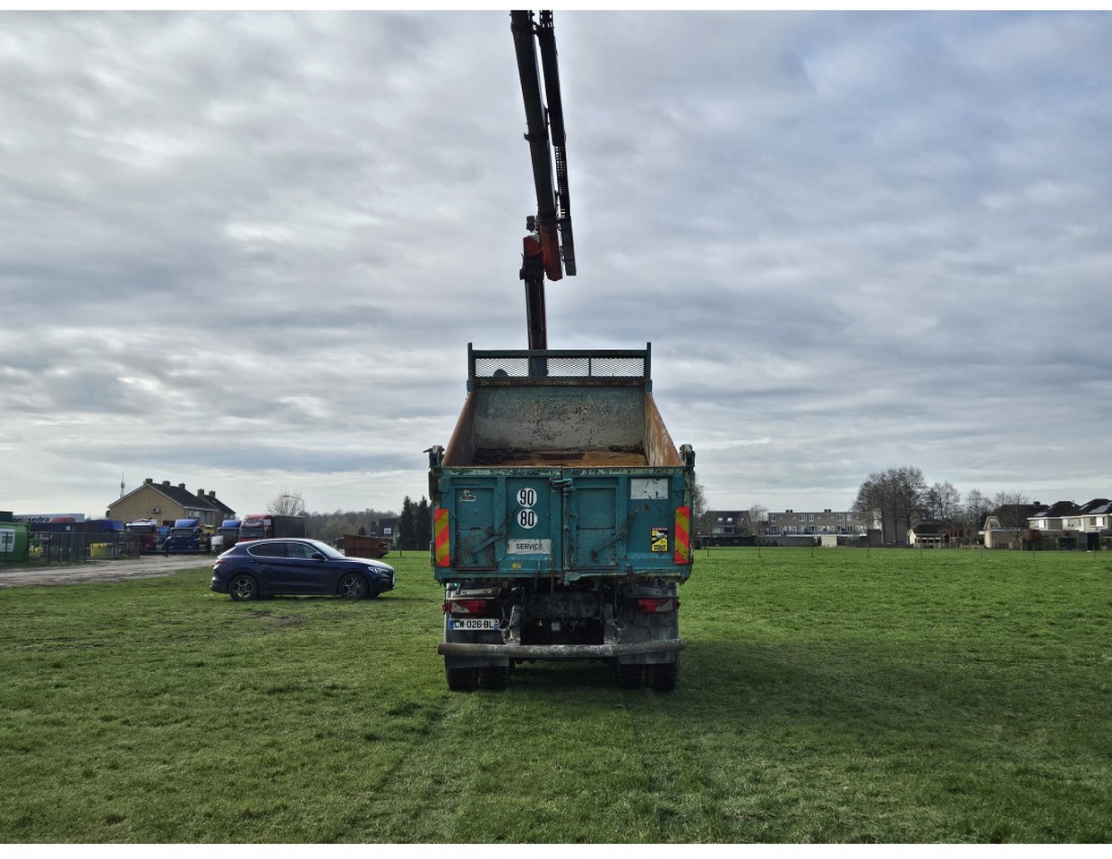 MAN TGA 33.360 TIPPER 3 SIDE CRANE PALFINGER 16502 *REMOTE CONTROL - 덤프트럭 : 사진 5 MAN TGA 33.360 TIPPER 3 SIDE CRANE PALFINGER 16502 *REMOTE CONTROL - 덤프트럭 : 사진 5