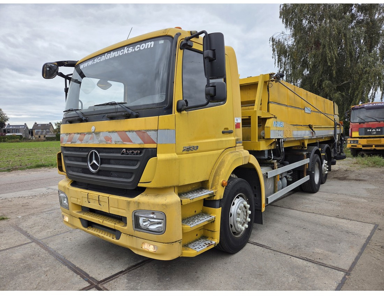 MERCEDES AXOR 2533 6X2 CHASSIS LOW MILEAGE - 캡 새시 트럭, 제설차량 : 사진 1 MERCEDES AXOR 2533 6X2 CHASSIS LOW MILEAGE - 캡 새시 트럭, 제설차량 : 사진 1