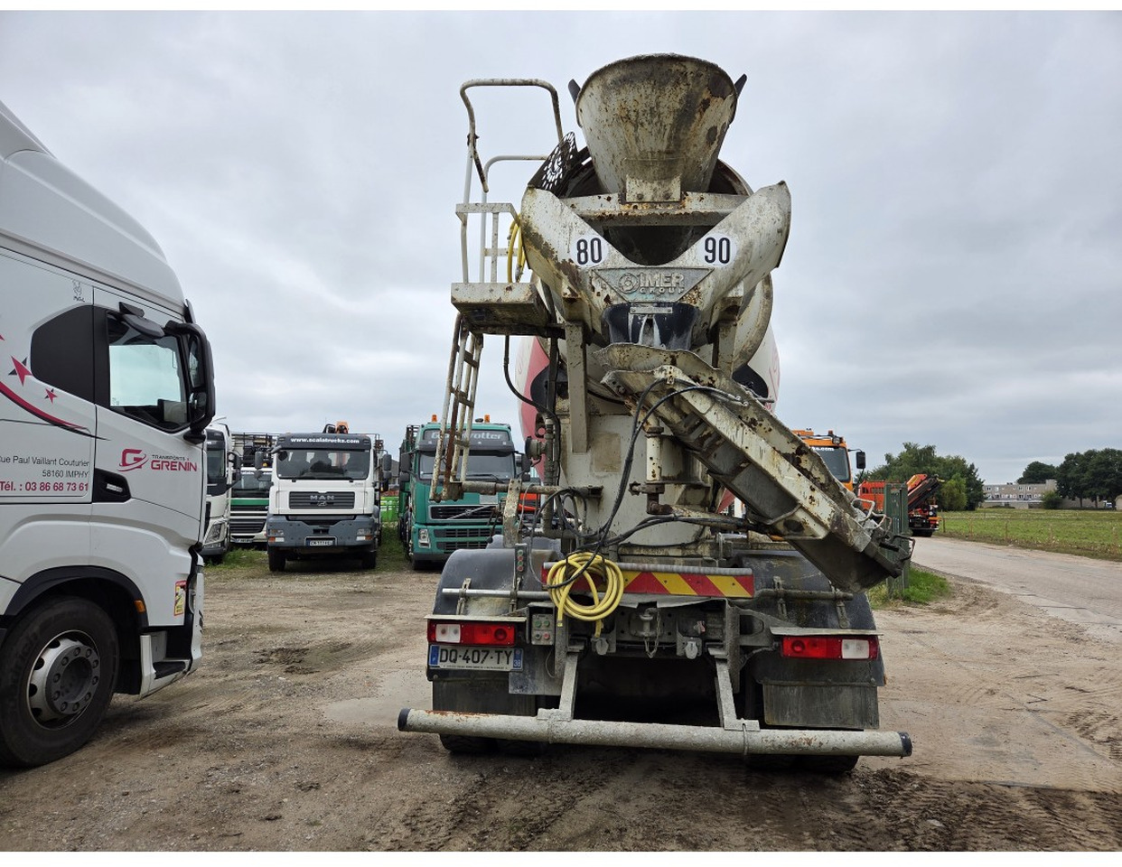 Renault C430 8X4 CONCRETE MIXER MANUAL GEARBOX - 콘크리트 믹서 트럭 : 사진 3 Renault C430 8X4 CONCRETE MIXER MANUAL GEARBOX - 콘크리트 믹서 트럭 : 사진 3