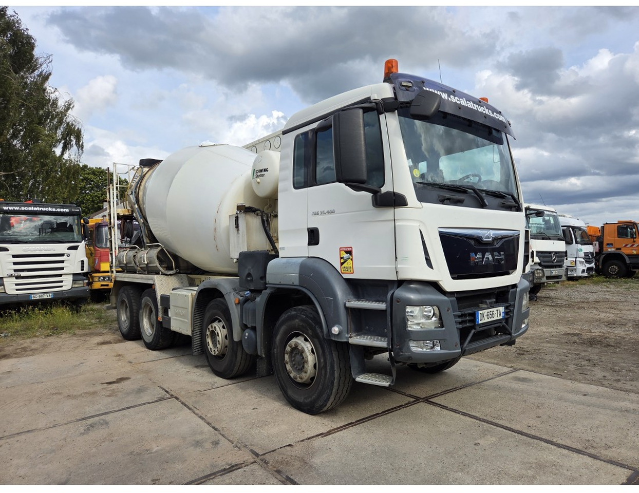 TGS 35.400 8X4 Concrete Mixer Stetter Euro 6 Steelsuspension - 콘크리트 믹서 트럭 : 사진 5 TGS 35.400 8X4 Concrete Mixer Stetter Euro 6 Steelsuspension - 콘크리트 믹서 트럭 : 사진 5