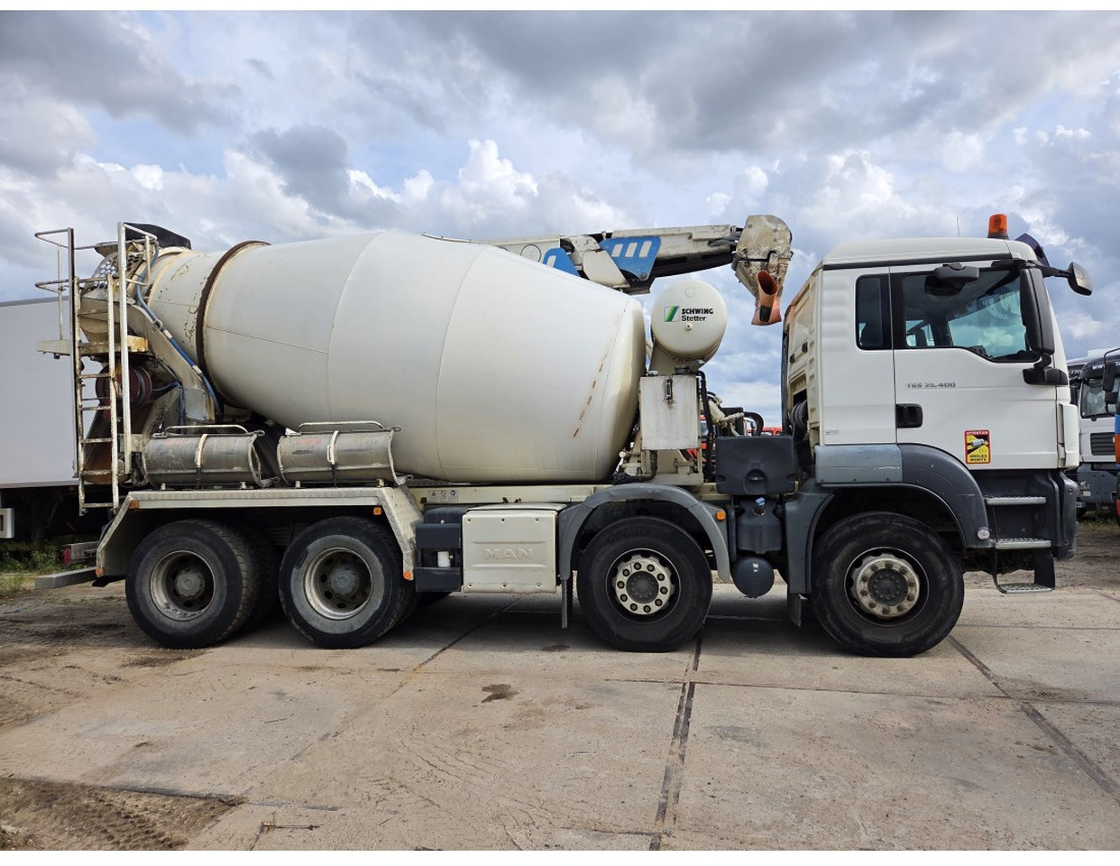 TGS 35.400 8X4 Concrete Mixer Stetter Euro 6 Steelsuspension - 콘크리트 믹서 트럭 : 사진 4 TGS 35.400 8X4 Concrete Mixer Stetter Euro 6 Steelsuspension - 콘크리트 믹서 트럭 : 사진 4