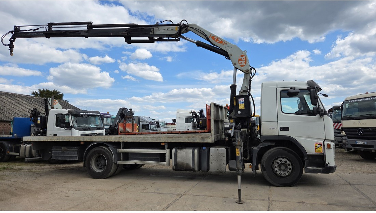 VOLVO FM 330 FLATBED 4X2 PM 17 LC 17 TON - 드롭사이드/ 플랫베드 트럭, 크레인 트럭 : 사진 3 VOLVO FM 330 FLATBED 4X2 PM 17 LC 17 TON - 드롭사이드/ 플랫베드 트럭, 크레인 트럭 : 사진 3