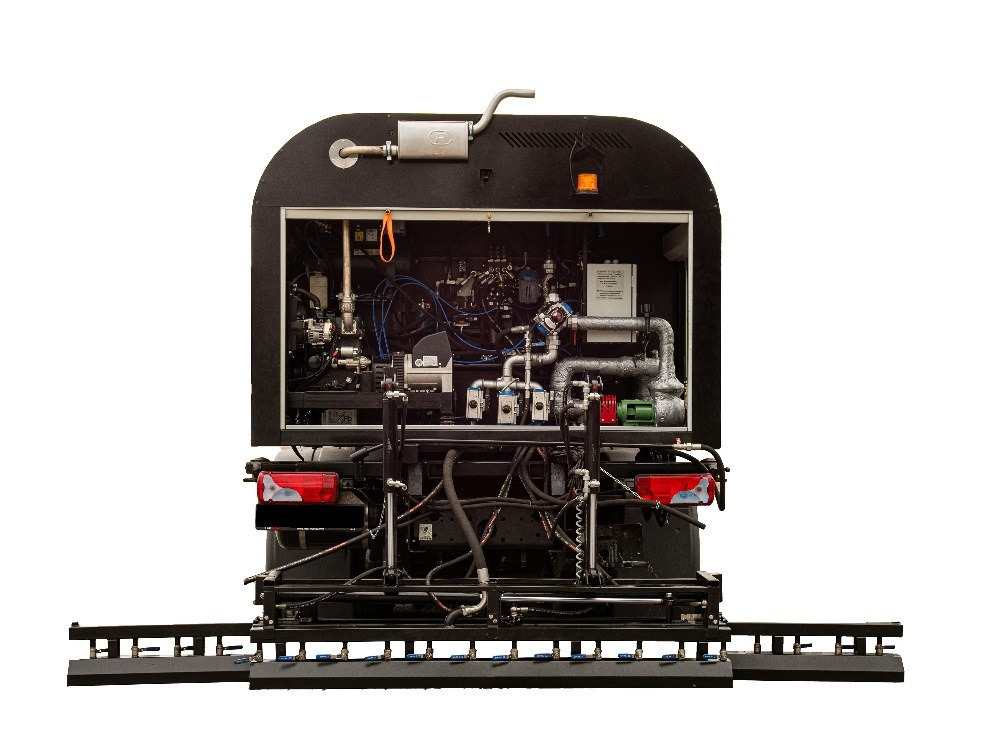 TICAB Asphalt Distributor, 8000 L, Аutonomous Asphalt Sprayer, Manufacturer - 콘크리트 펌프 트럭 : 사진 5 TICAB Asphalt Distributor, 8000 L, Аutonomous Asphalt Sprayer, Manufacturer - 콘크리트 펌프 트럭 : 사진 5