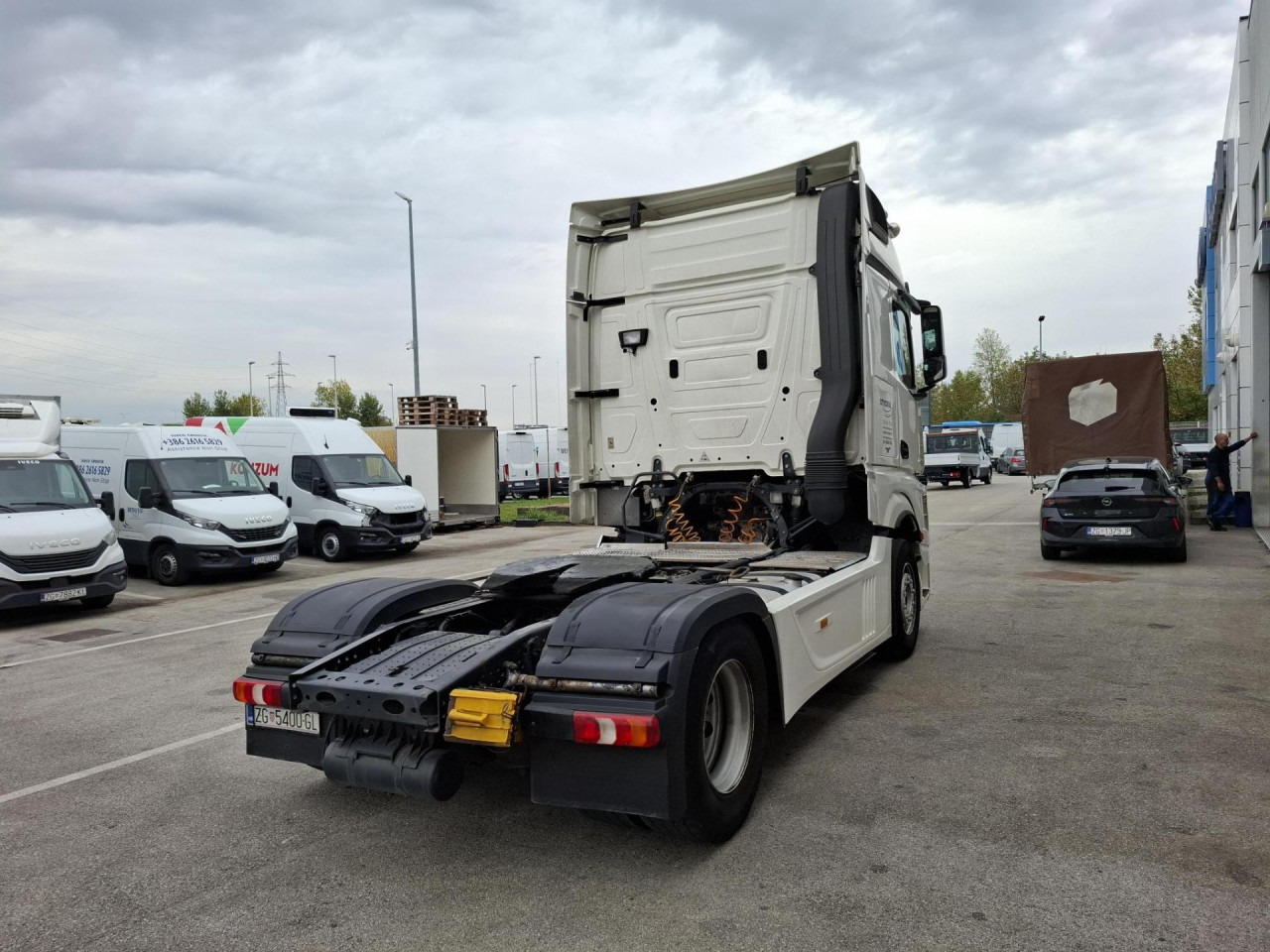 MERCEDES-BENZ Actros 1845 - 트랙터 유닛 : 사진 4 MERCEDES-BENZ Actros 1845 - 트랙터 유닛 : 사진 4