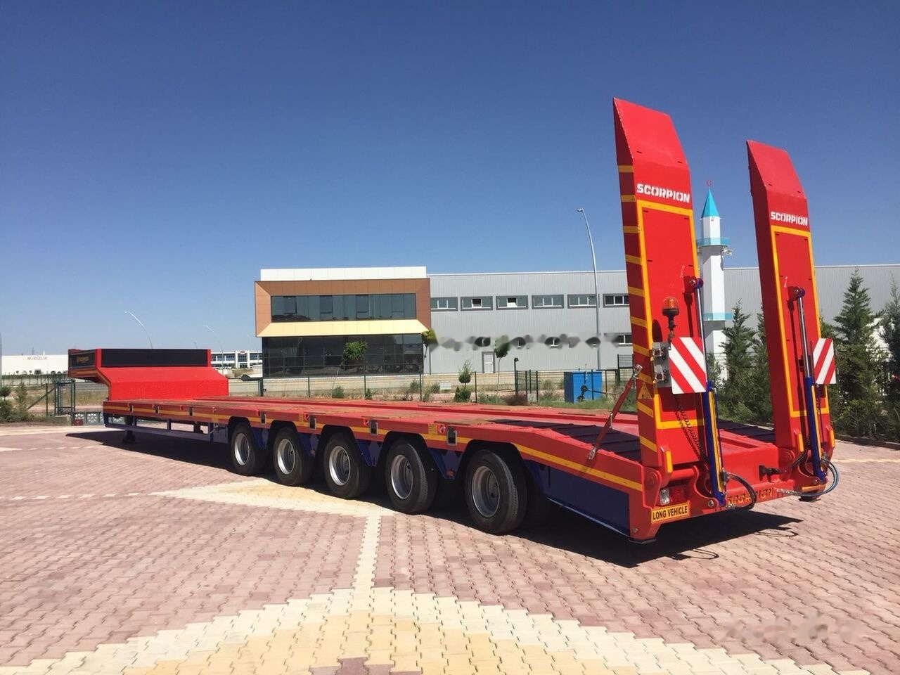 Scorpion Trailer 2024 NEW 5 AXLE (MANUFACTURER COMPANY) - 저하대 세미 트레일러 : 사진 5 Scorpion Trailer 2024 NEW 5 AXLE (MANUFACTURER COMPANY) - 저하대 세미 트레일러 : 사진 5