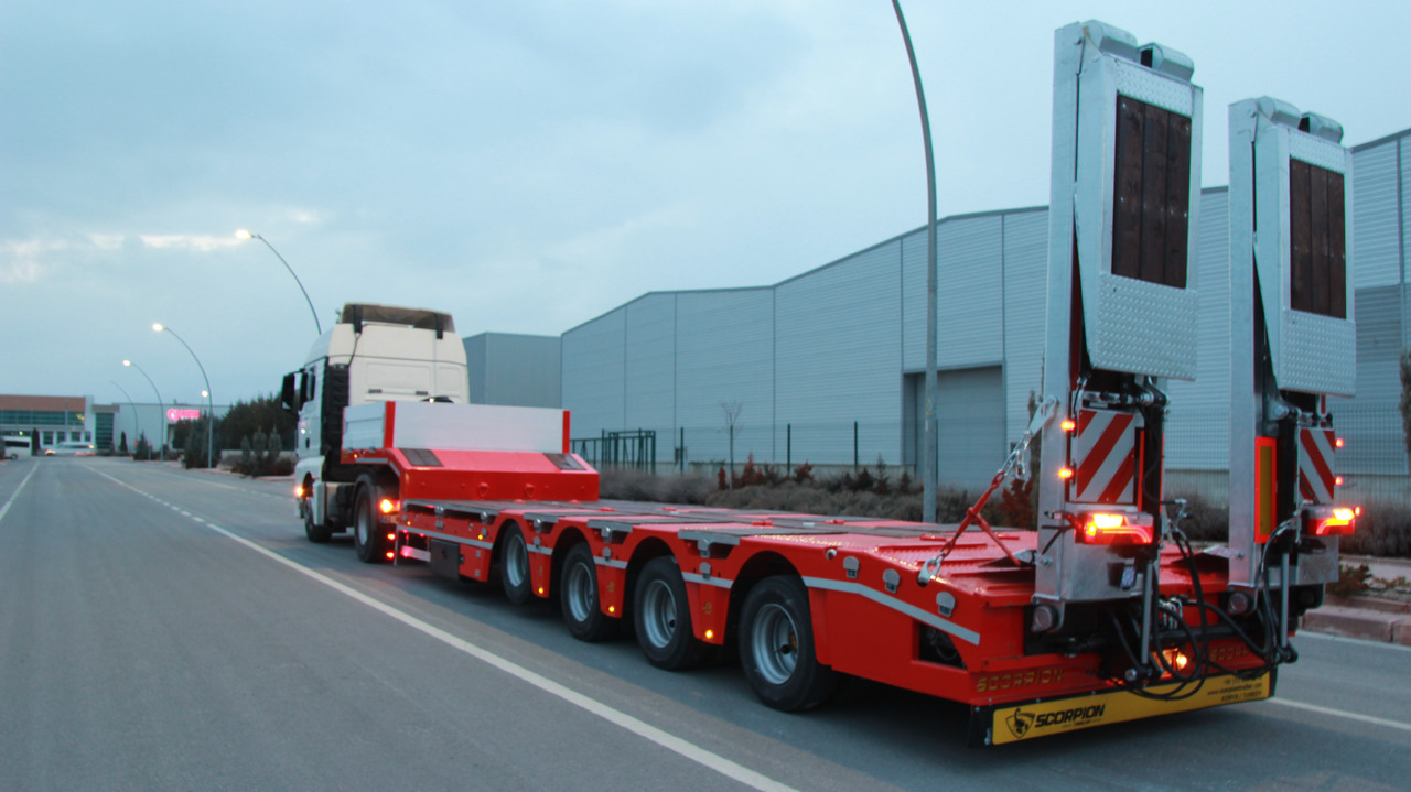 Scorpion Trailer NEW 4 AXLE LOWBED SEMI TRAILER (MANUFACTURER COMPANY) - 저하대 세미 트레일러 : 사진 2 Scorpion Trailer NEW 4 AXLE LOWBED SEMI TRAILER (MANUFACTURER COMPANY) - 저하대 세미 트레일러 : 사진 2