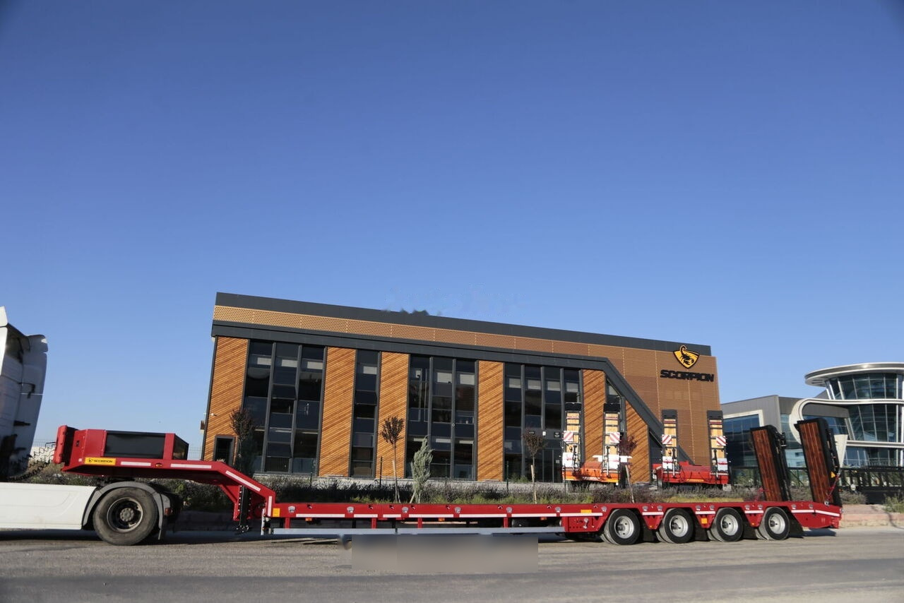 Scorpion Trailer NEW 4 AXLE LOWBED SEMI TRAILER (MANUFACTURER COMPANY) - 저하대 세미 트레일러 : 사진 1 Scorpion Trailer NEW 4 AXLE LOWBED SEMI TRAILER (MANUFACTURER COMPANY) - 저하대 세미 트레일러 : 사진 1