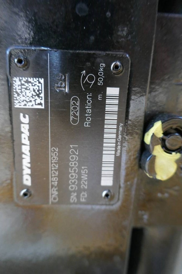 Dynapac CA5000D, Hydraulikpump - 유압 건설기계 용 : 사진 5 Dynapac CA5000D, Hydraulikpump - 유압 건설기계 용 : 사진 5