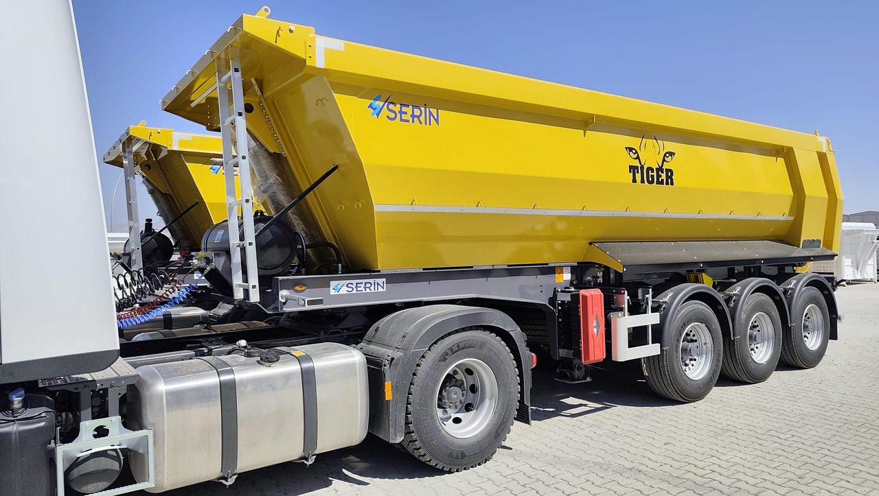 SERIN Tiger Hardox Tipper Semi Trailer 20 m³/24 m³ /28 m³ - 덤프 세미 트레일러 : 사진 1 SERIN Tiger Hardox Tipper Semi Trailer 20 m³/24 m³ /28 m³ - 덤프 세미 트레일러 : 사진 1