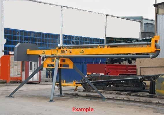 Atabey BMP14 14m, stationary pump, placing boom - 콘크리트 펌프 트럭 : 사진 2 Atabey BMP14 14m, stationary pump, placing boom - 콘크리트 펌프 트럭 : 사진 2