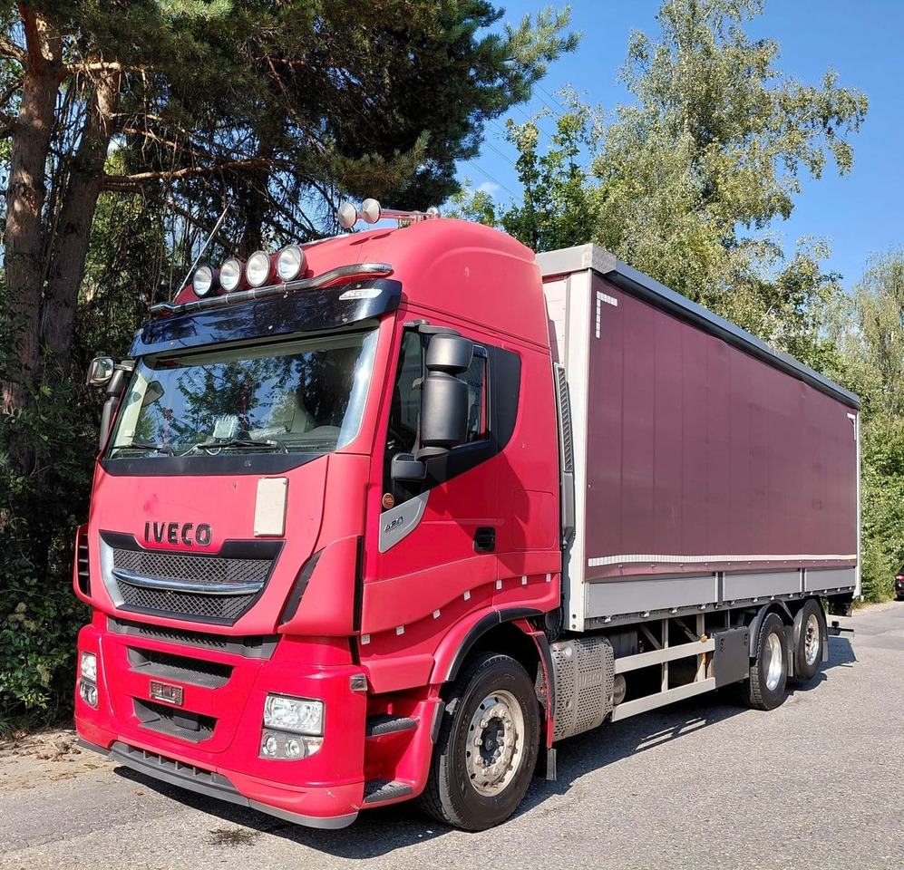Iveco 260S42 Stralis, 6x2, Retarder, Euro 6, 7.80m box - 커튼사이더 트럭 : 사진 3 Iveco 260S42 Stralis, 6x2, Retarder, Euro 6, 7.80m box - 커튼사이더 트럭 : 사진 3