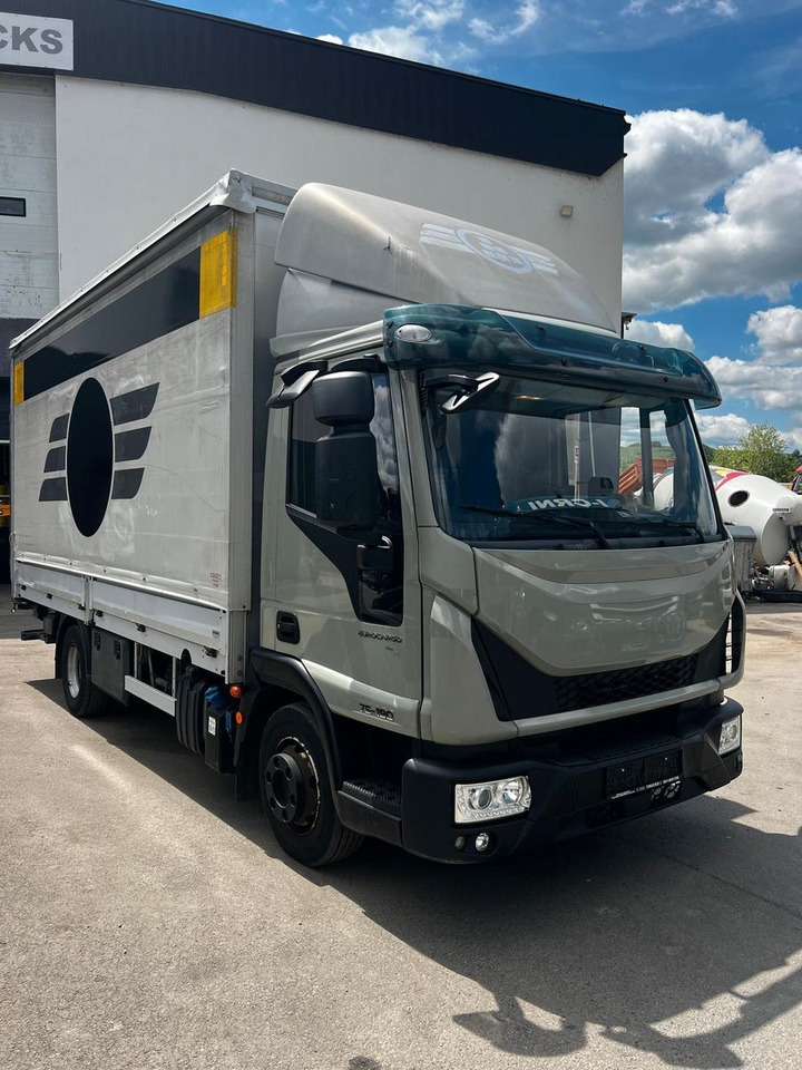 Iveco 75E19 Eurocargo, E6, Ladebordwand - 커튼 사이드 밴 : 사진 1 Iveco 75E19 Eurocargo, E6, Ladebordwand - 커튼 사이드 밴 : 사진 1