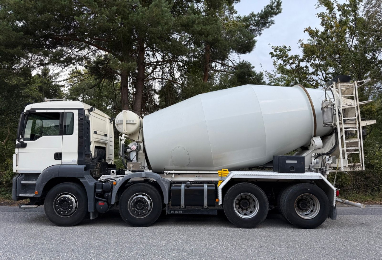 MAN TGS 32.440 8x4, Euro 6, Liebherr 9m3 - 콘크리트 믹서 트럭 : 사진 4 MAN TGS 32.440 8x4, Euro 6, Liebherr 9m3 - 콘크리트 믹서 트럭 : 사진 4