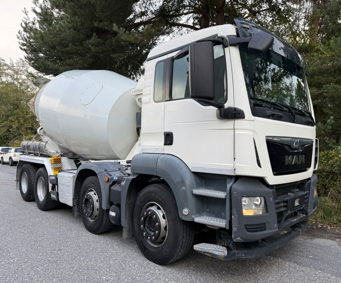 MAN TGS 32.440 8x4, Euro 6, Liebherr 9m3 - 콘크리트 믹서 트럭 : 사진 2 MAN TGS 32.440 8x4, Euro 6, Liebherr 9m3 - 콘크리트 믹서 트럭 : 사진 2