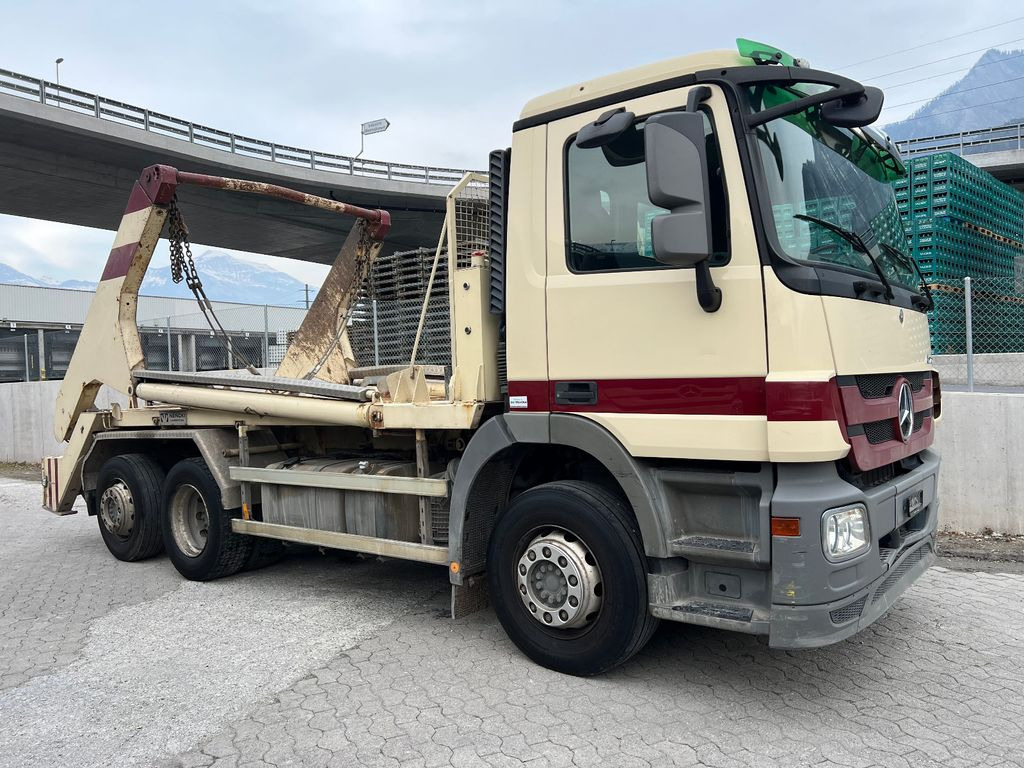 Mercedes-Benz Actros 2536 6x2, E5, MP3, WELAKI - 스킵 로더 트럭 : 사진 1 Mercedes-Benz Actros 2536 6x2, E5, MP3, WELAKI - 스킵 로더 트럭 : 사진 1