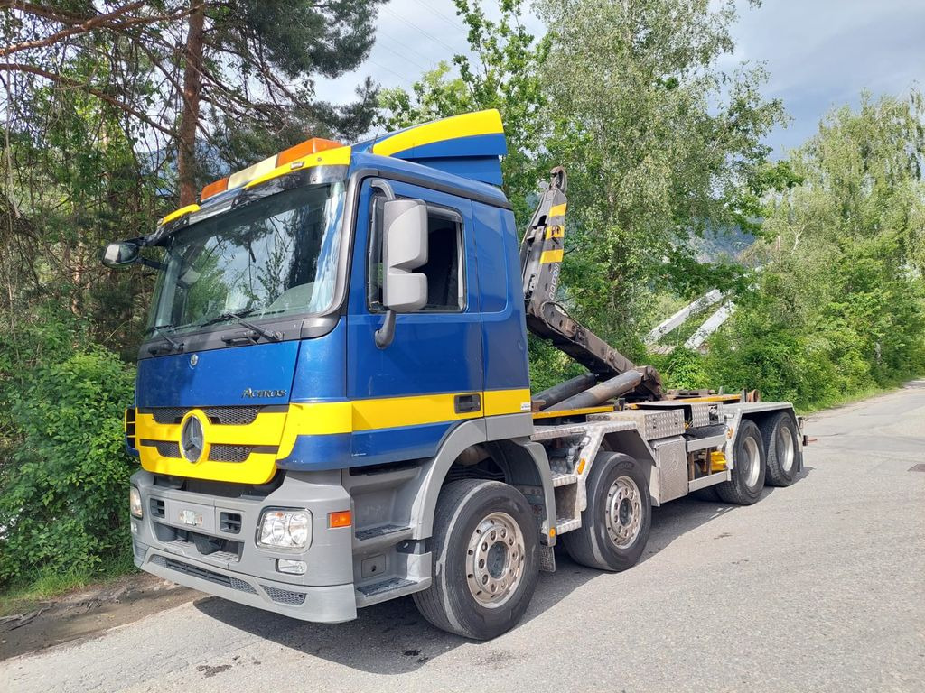 Mercedes-Benz Actros 3248 8x4, E5, MP3, EPS, Neuer Motor - 후크 리프트 트럭 : 사진 1 Mercedes-Benz Actros 3248 8x4, E5, MP3, EPS, Neuer Motor - 후크 리프트 트럭 : 사진 1