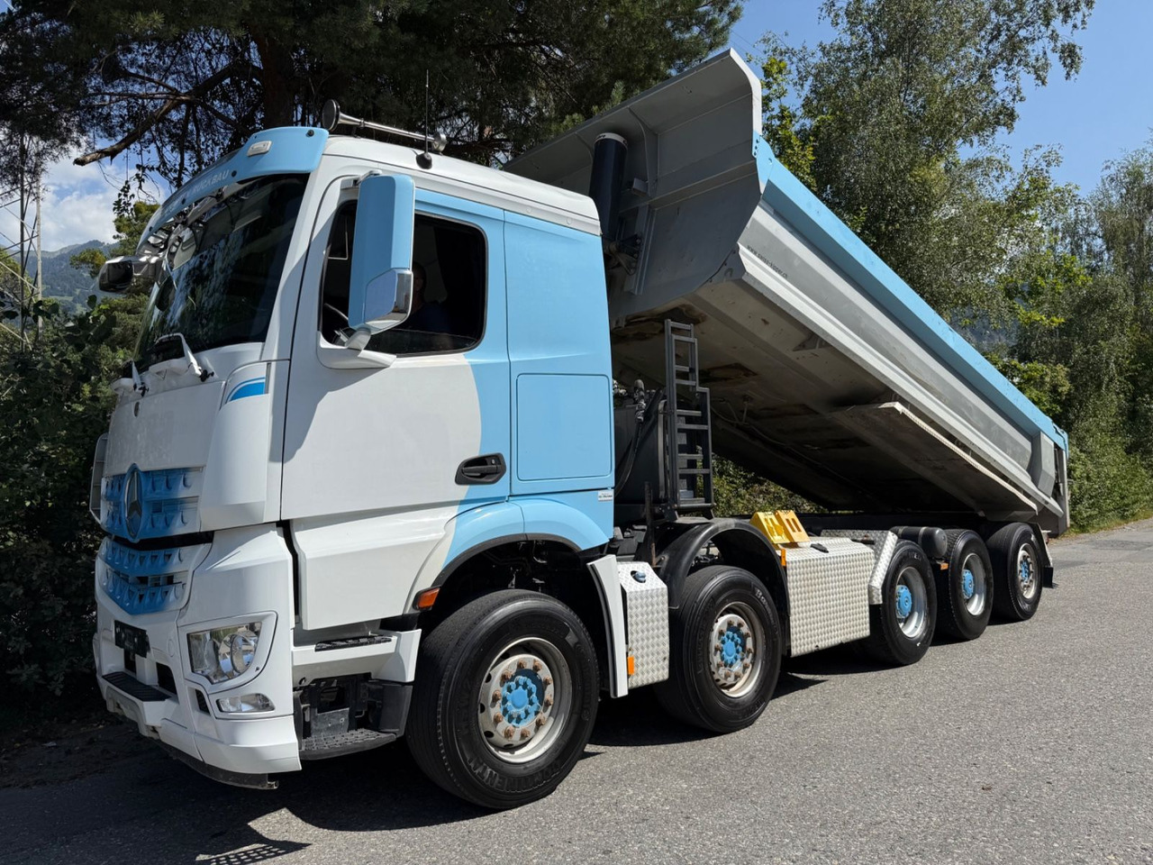 Mercedes-Benz Arocs 4451 10x4, E6, Swiss Kipper, Dumper - 덤프트럭 : 사진 1 Mercedes-Benz Arocs 4451 10x4, E6, Swiss Kipper, Dumper - 덤프트럭 : 사진 1