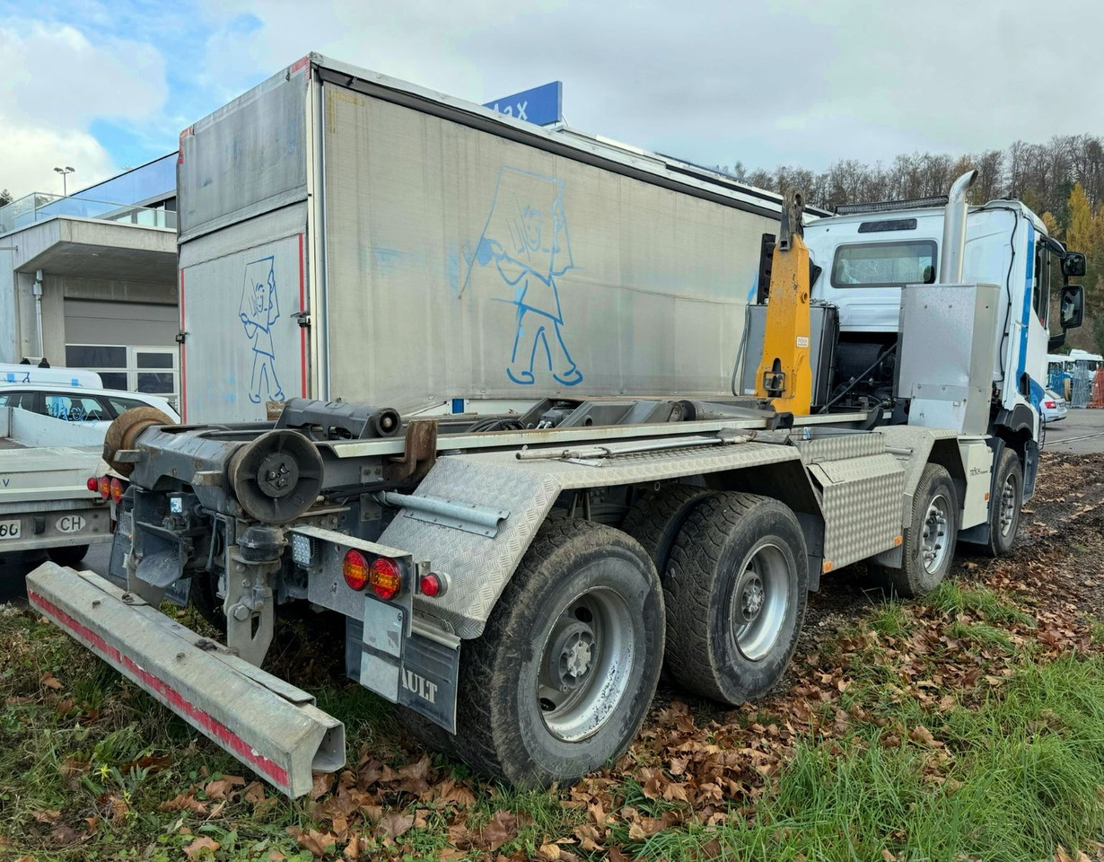 Renault C460 8x4, E6, Abroll Troesch, Retarder Unfall - 후크 리프트 트럭 : 사진 5 Renault C460 8x4, E6, Abroll Troesch, Retarder Unfall - 후크 리프트 트럭 : 사진 5
