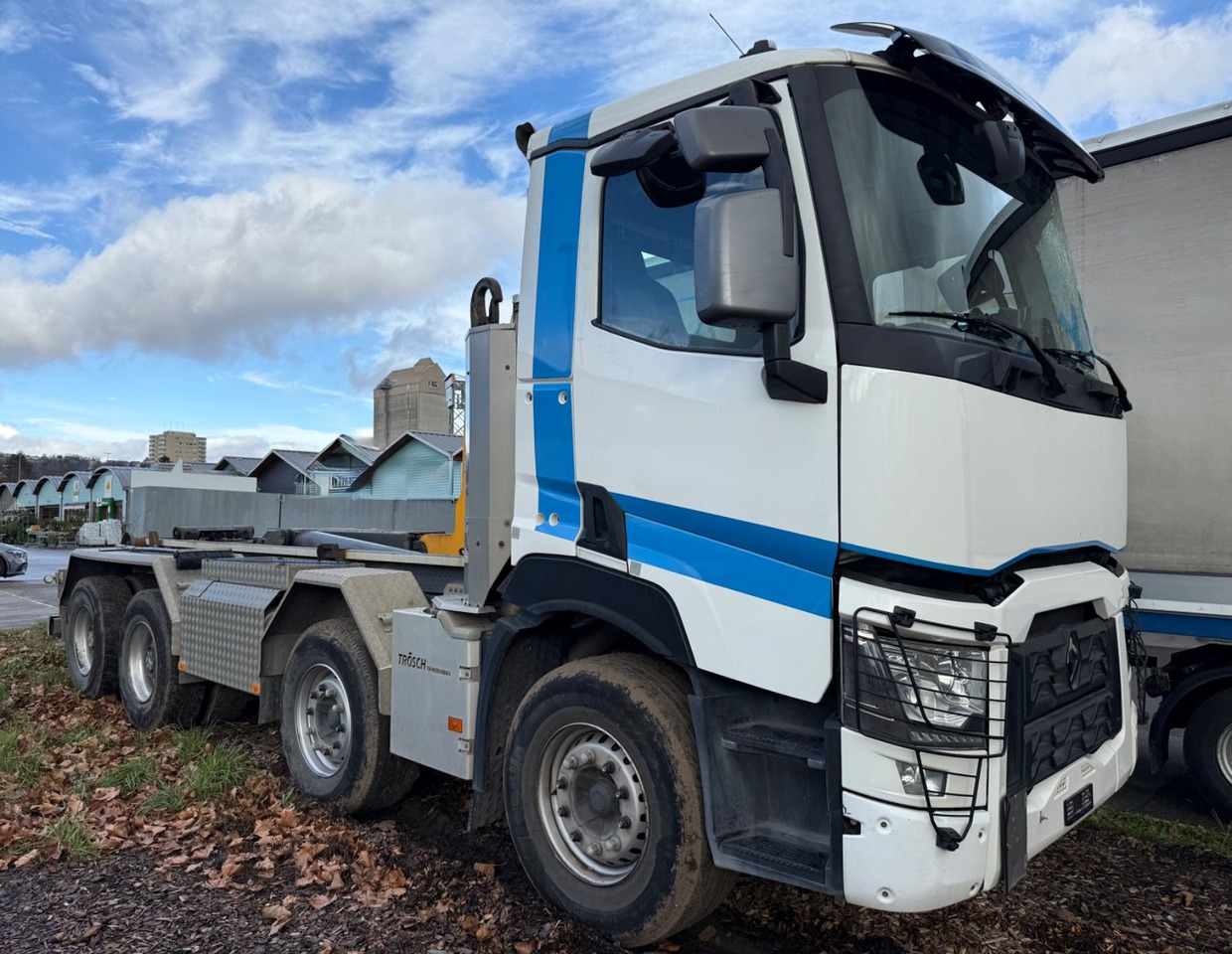 Renault C460 8x4, E6, Abroll Troesch, Retarder Unfall - 후크 리프트 트럭 : 사진 3 Renault C460 8x4, E6, Abroll Troesch, Retarder Unfall - 후크 리프트 트럭 : 사진 3