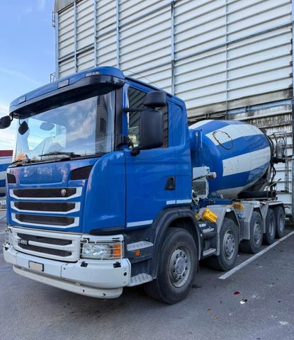 Scania G450 10x4, E6, Wechsel Mischer+Kipper, 2x - 콘크리트 믹서 트럭 : 사진 1 Scania G450 10x4, E6, Wechsel Mischer+Kipper, 2x - 콘크리트 믹서 트럭 : 사진 1