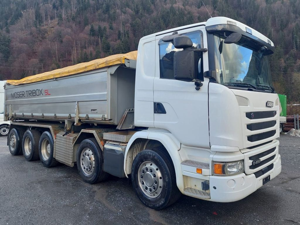 Scania G490 10x4, E6, Moser Kipper - 덤프트럭 : 사진 1 Scania G490 10x4, E6, Moser Kipper - 덤프트럭 : 사진 1