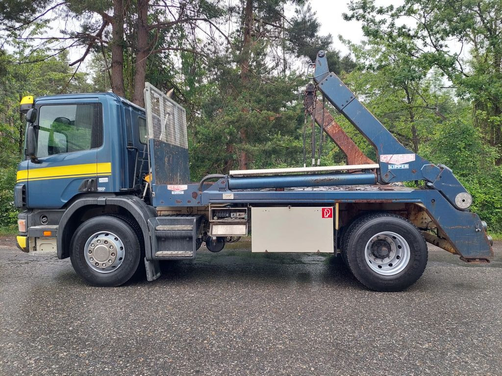 Scania P114 340 GB 4x2, E2, Welaki Gergen, Retarder - 스킵 로더 트럭 : 사진 4 Scania P114 340 GB 4x2, E2, Welaki Gergen, Retarder - 스킵 로더 트럭 : 사진 4