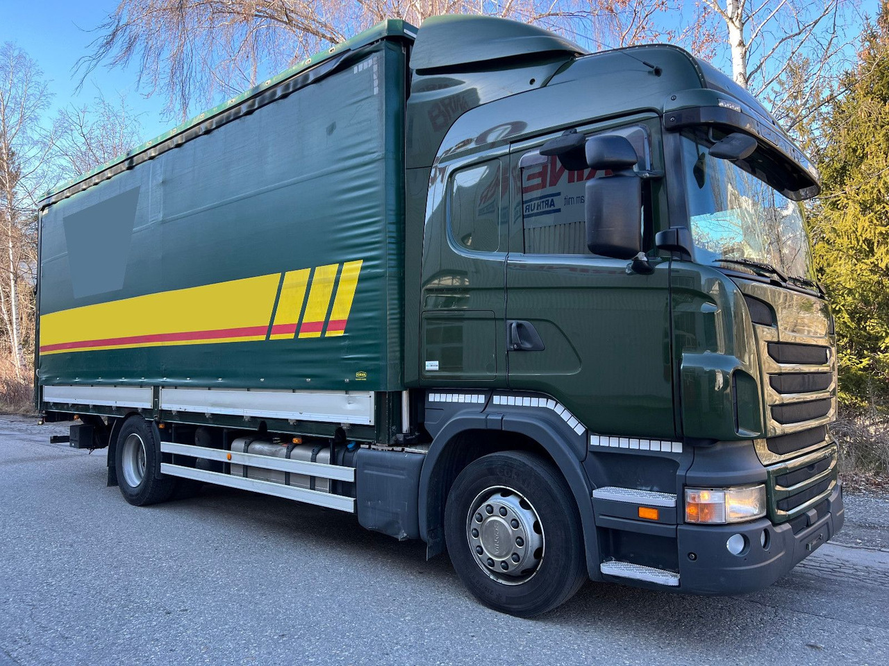 Scania R440 4x2, Euro 6, Ladebordwand, Retarder - 커튼사이더 트럭 : 사진 1 Scania R440 4x2, Euro 6, Ladebordwand, Retarder - 커튼사이더 트럭 : 사진 1