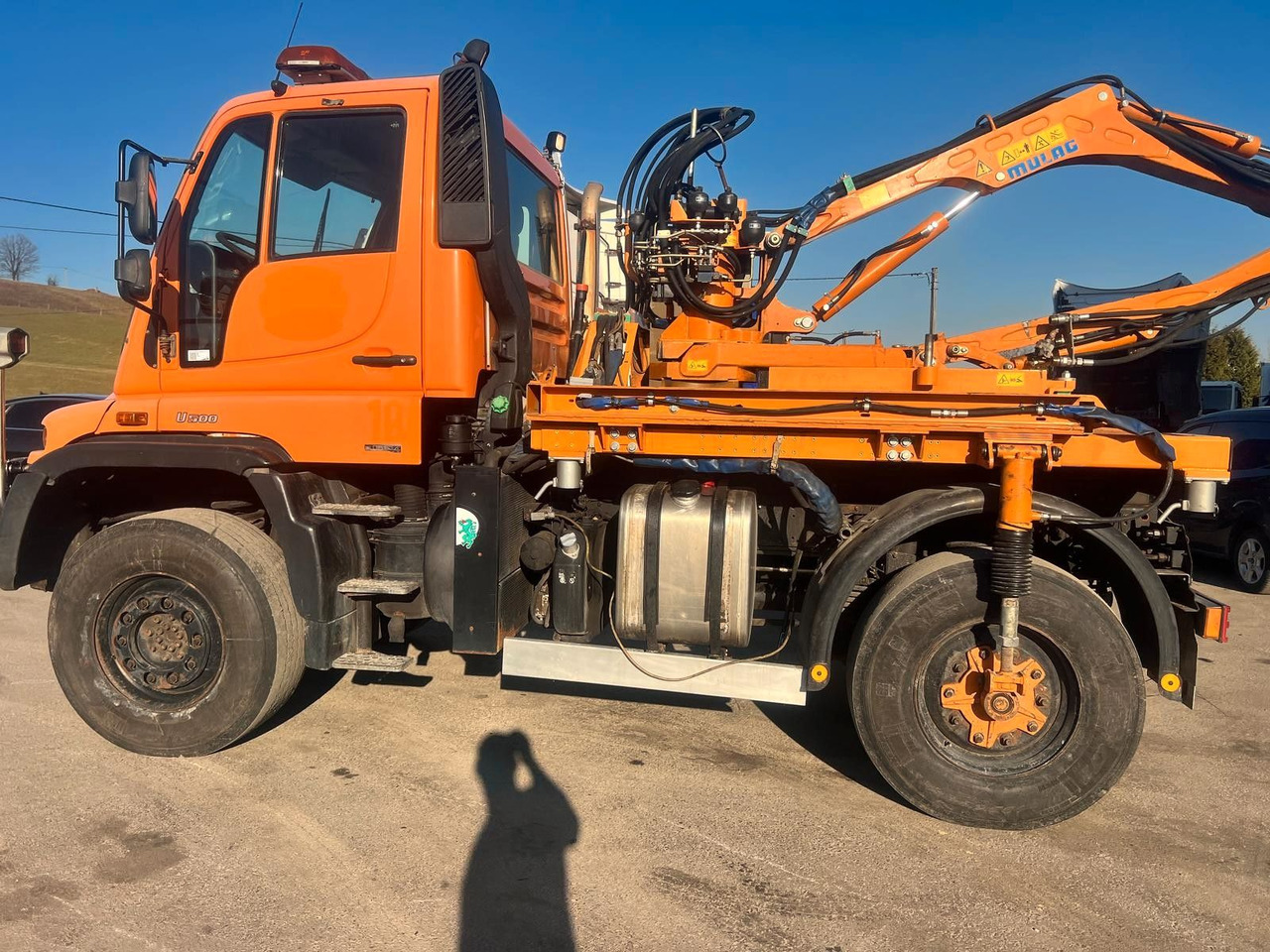 Unimog U500 4x4, Boeschungsmaehwerk Mulag - 트럭 : 사진 5 Unimog U500 4x4, Boeschungsmaehwerk Mulag - 트럭 : 사진 5