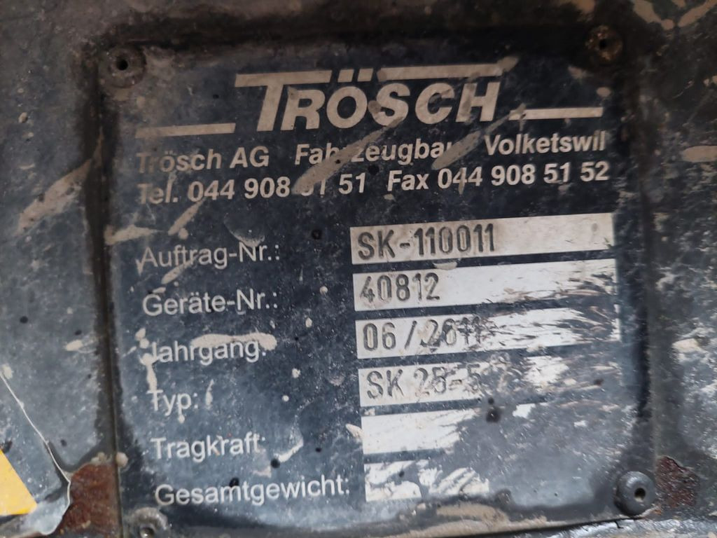 후크 리프트 트럭 Volvo FMX460 8x4R, E5, Retarder, Abroll Trösch : 사진 10