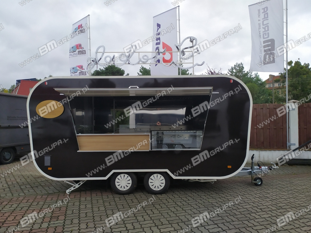 Perfekt Line- Verkaufsanhänger, Imbissanhänger, Food Truck, Imbissmobile - 자판기 트레일러 : 사진 1 Perfekt Line- Verkaufsanhänger, Imbissanhänger, Food Truck, Imbissmobile - 자판기 트레일러 : 사진 1