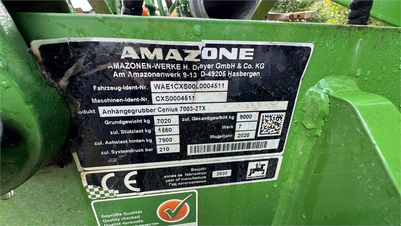 Amazone Cenius 7003 - 2TX Cenius 7003 m. så fordeler - 디스크 해로 : 사진 4 Amazone Cenius 7003 - 2TX Cenius 7003 m. så fordeler - 디스크 해로 : 사진 4