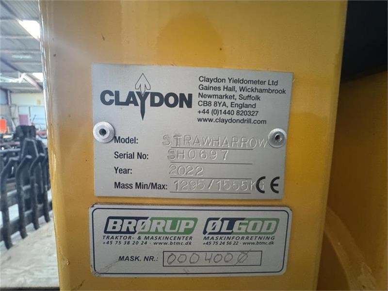 Claydon 7,5 meter Kørt under 300 HA - 잔디 써레 : 사진 4 Claydon 7,5 meter Kørt under 300 HA - 잔디 써레 : 사진 4