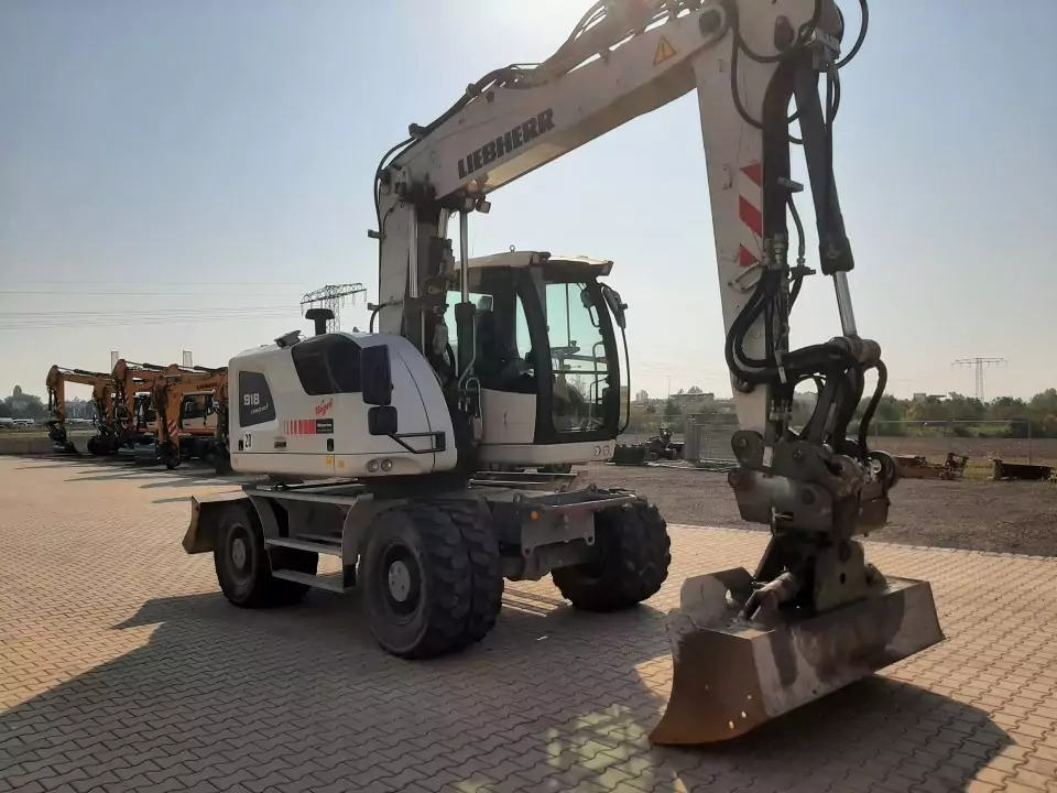 2015 Liebherr A 918Compact - 휠 굴삭기 : 사진 2 2015 Liebherr A 918Compact - 휠 굴삭기 : 사진 2