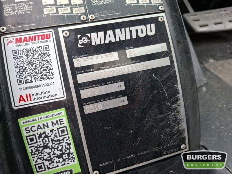 Manitou MC 25-4 D K ST5 S1 Buggy - 디젤 지게차 : 사진 5 Manitou MC 25-4 D K ST5 S1 Buggy - 디젤 지게차 : 사진 5