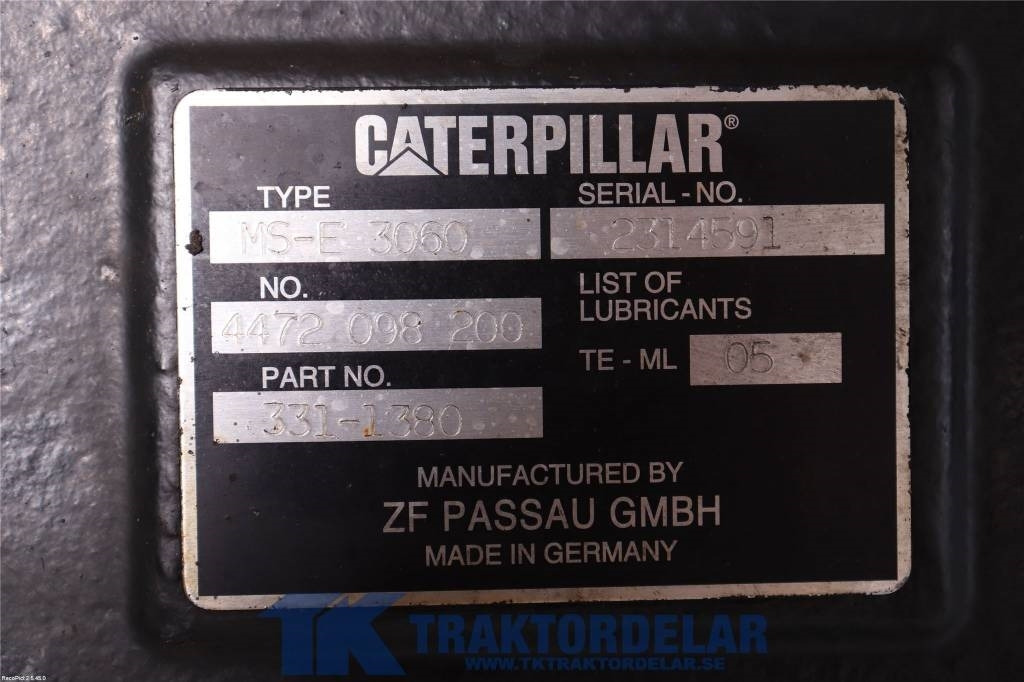 CAT 316 D Framvagn - 차축 및 부품 건설기계 용 : 사진 4 CAT 316 D Framvagn - 차축 및 부품 건설기계 용 : 사진 4