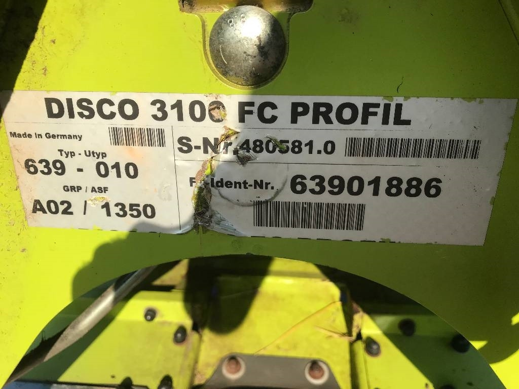 Claas 3100 FC Dismantled for spare parts - 모어 : 사진 2 Claas 3100 FC Dismantled for spare parts - 모어 : 사진 2