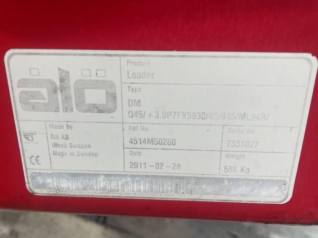 Reservdelar / Parts till Trima +3.0 P - 트랙터용 프론트 로더 : 사진 3 Reservdelar / Parts till Trima +3.0 P - 트랙터용 프론트 로더 : 사진 3