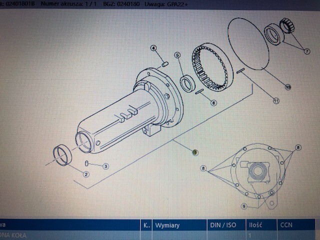 Claas Arion Obudowa Zwolnicy Tylnej - 파이널 드라이브 농업용 기계 용 : 사진 1 Claas Arion Obudowa Zwolnicy Tylnej - 파이널 드라이브 농업용 기계 용 : 사진 1