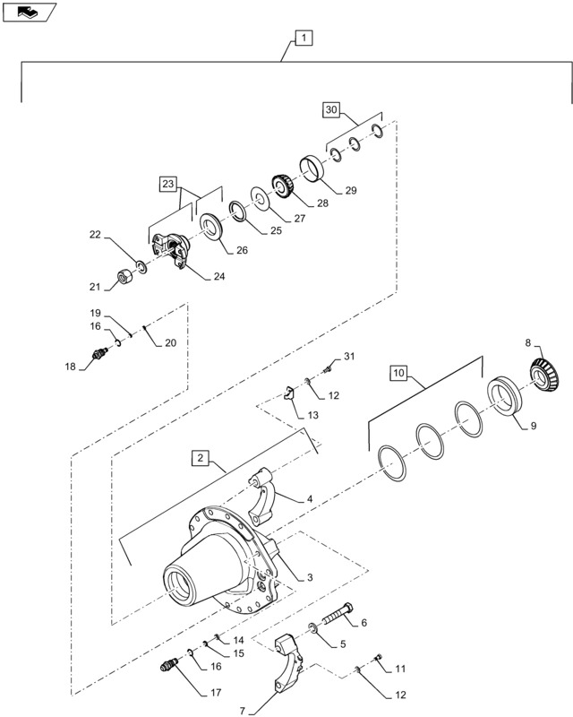 New Holland T6090 T6070 Element nośny bevel gear 87324513 - 변속기 장궤형 트랙터 용 : 사진 1 New Holland T6090 T6070 Element nośny bevel gear 87324513 - 변속기 장궤형 트랙터 용 : 사진 1