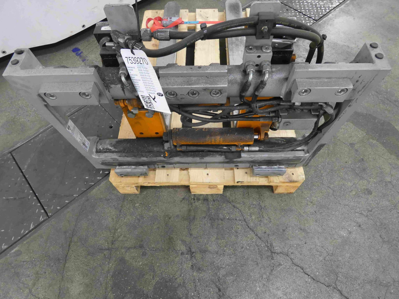 Durwen Fork positioner FEM 2 RZV25 - 부착물 자재 취급 장비 용 : 사진 5 Durwen Fork positioner FEM 2 RZV25 - 부착물 자재 취급 장비 용 : 사진 5