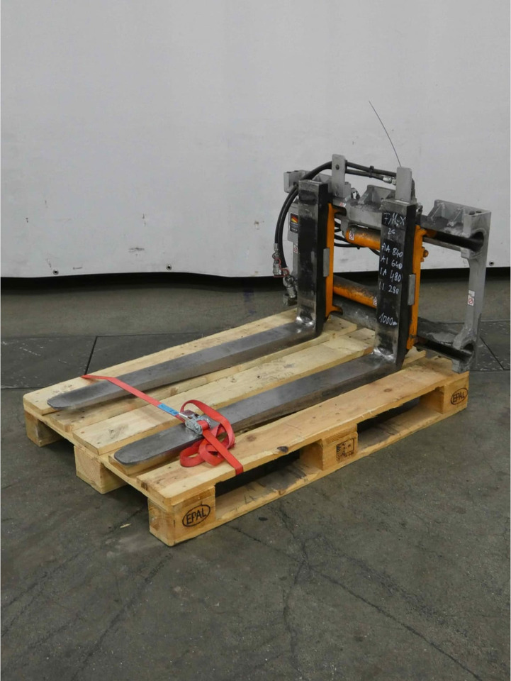 Durwen Fork positioner FEM 2 RZV25 - 부착물 자재 취급 장비 용 : 사진 1 Durwen Fork positioner FEM 2 RZV25 - 부착물 자재 취급 장비 용 : 사진 1