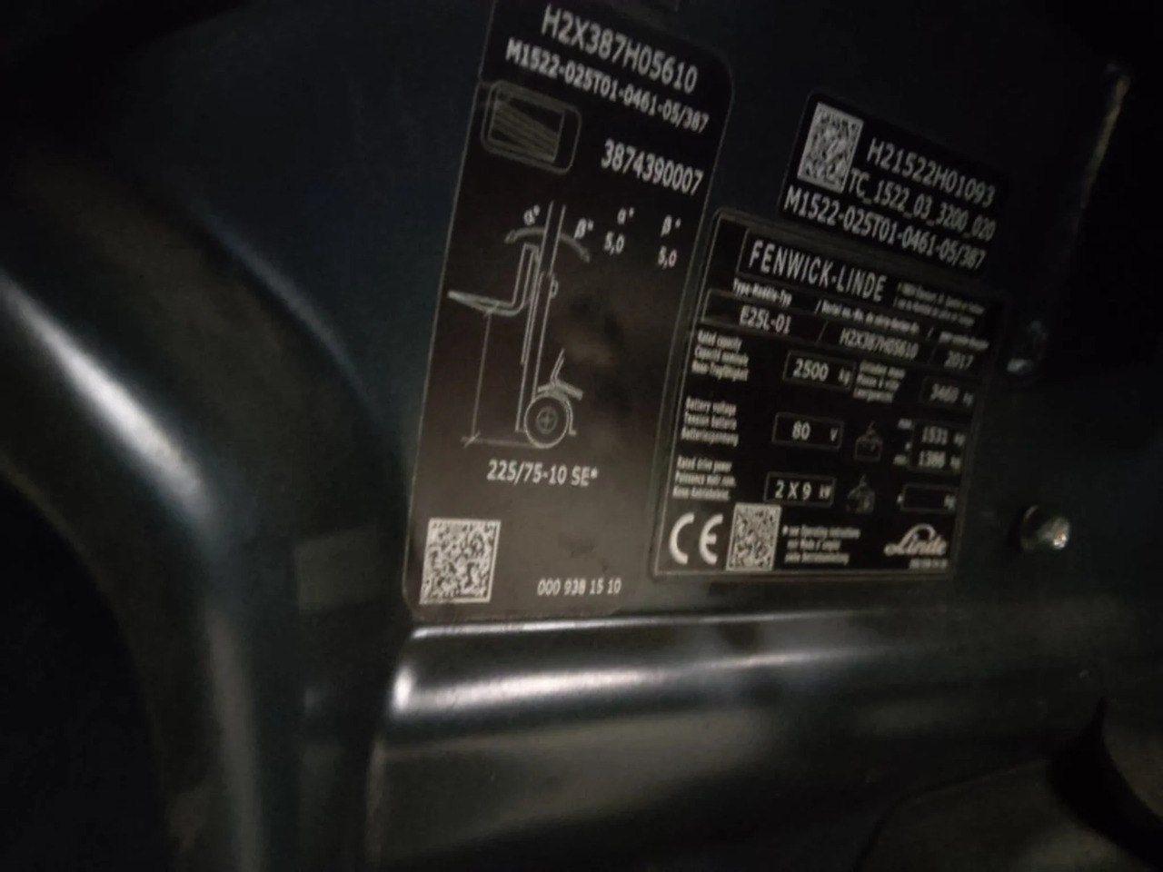 Linde E25L-01 - 전기 지게차 : 사진 2 Linde E25L-01 - 전기 지게차 : 사진 2