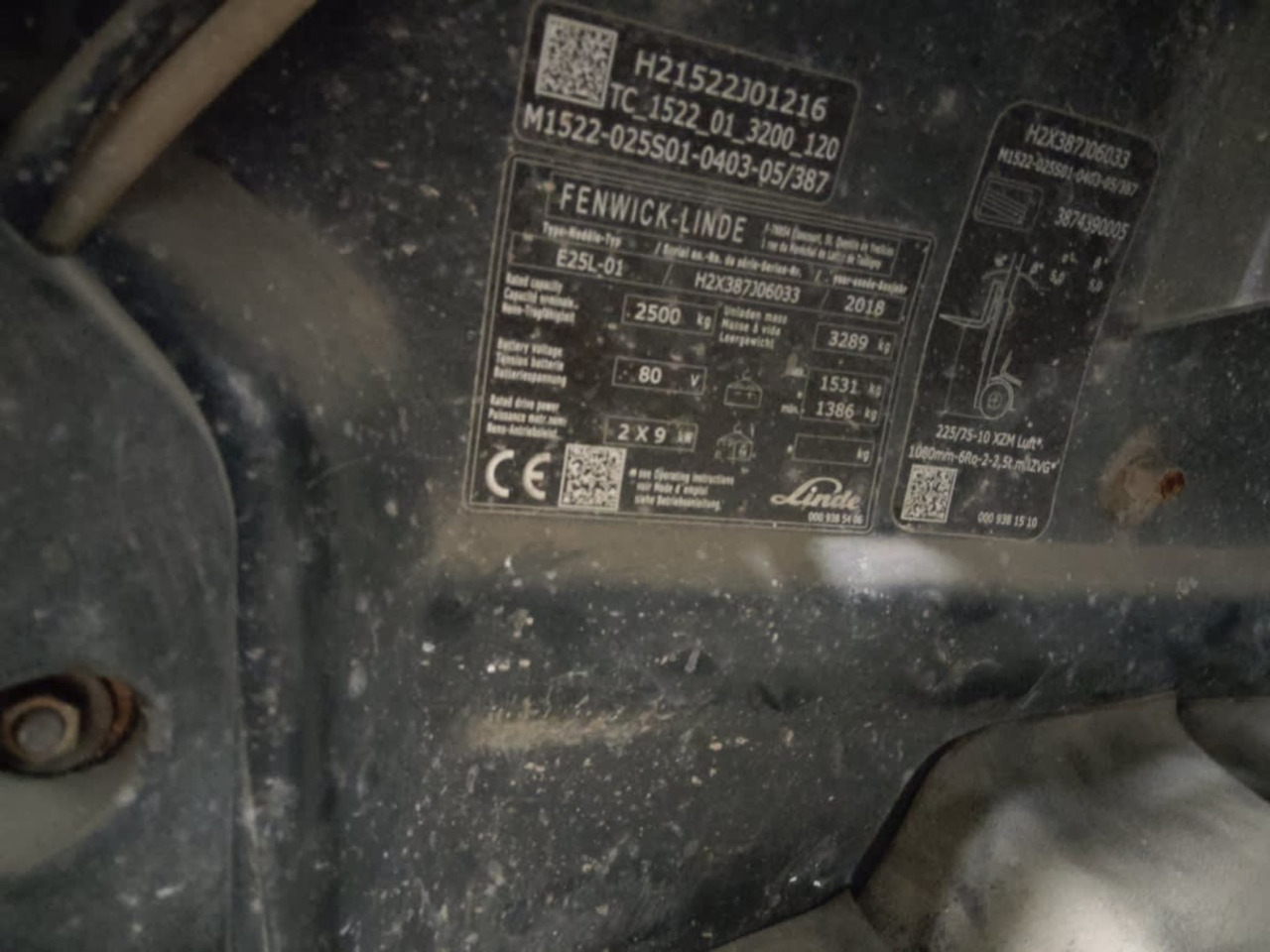 Linde E25L-01 - 전기 지게차 : 사진 5 Linde E25L-01 - 전기 지게차 : 사진 5