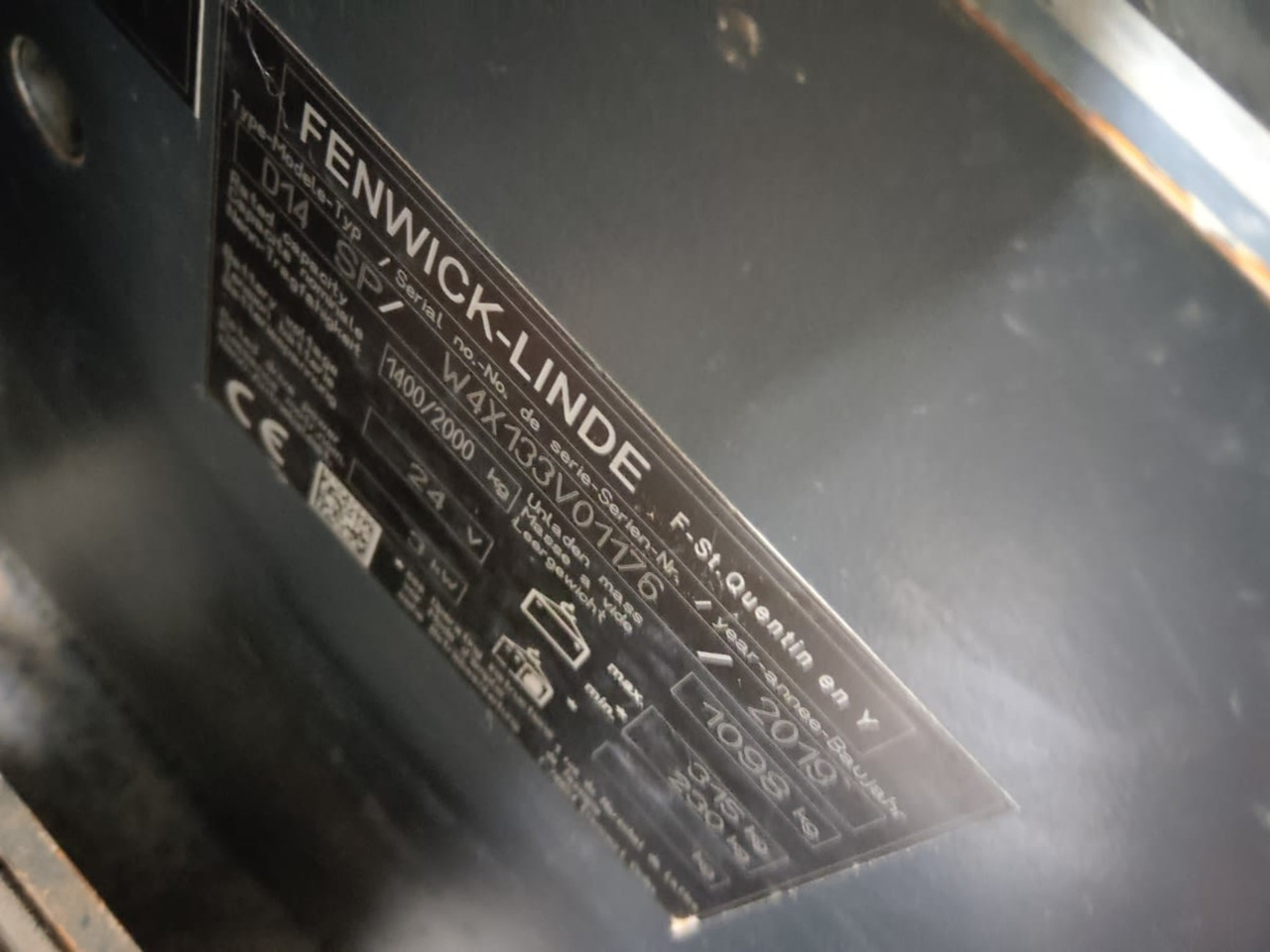 Linde L14LSP - 스태커 : 사진 2 Linde L14LSP - 스태커 : 사진 2